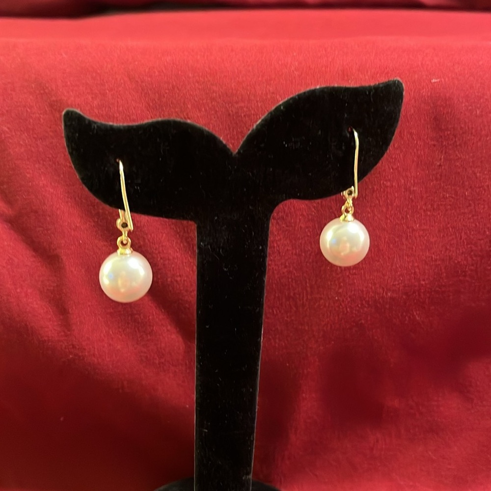 Pearls gold setting w/ Rhinestones-Fashion-NWOT